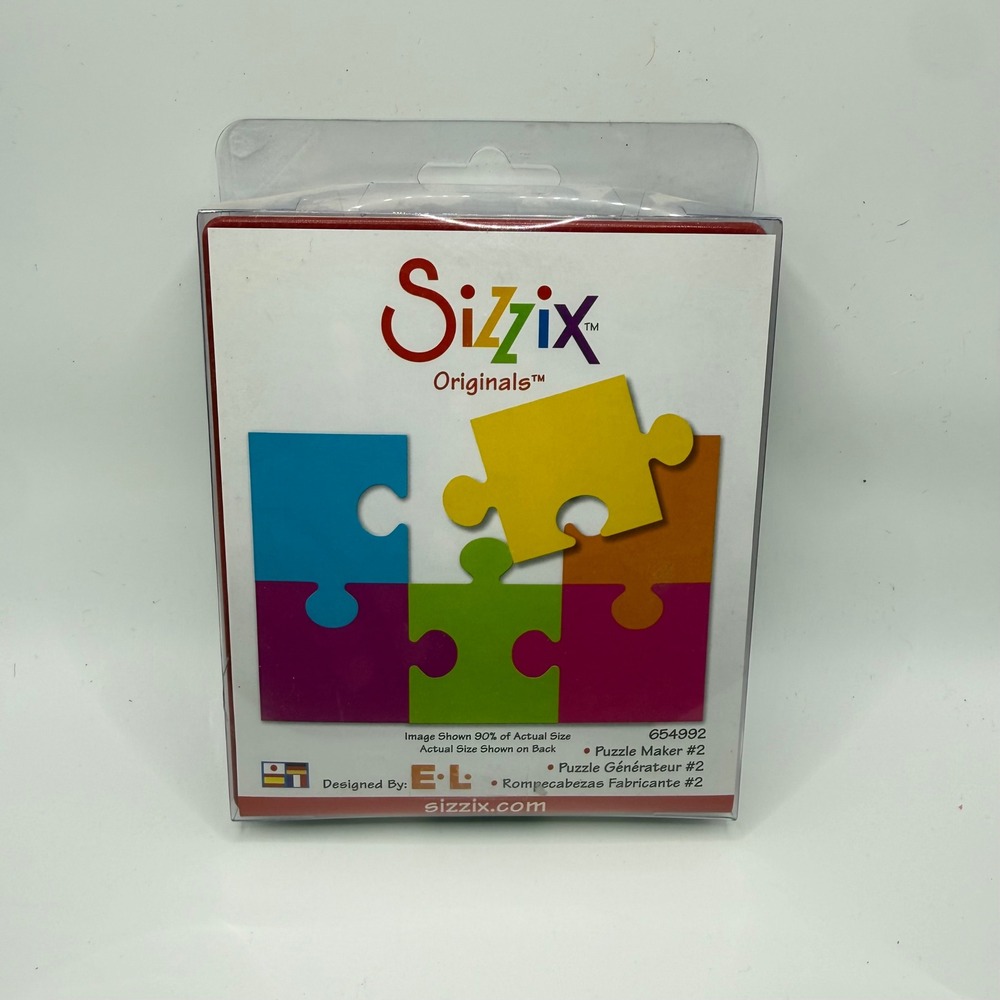 Sizzix Originals Puzzle Maker 2 Steel Rule Die 654992 E.L. Ellison Jigsaw Craft